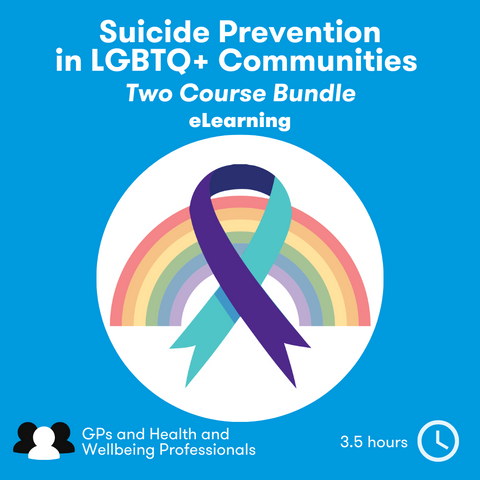 Suicide Prevention in LGBTQ+ Communities eLearning - Two Course Bundle