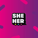 She/Her Pronoun Pin Badge